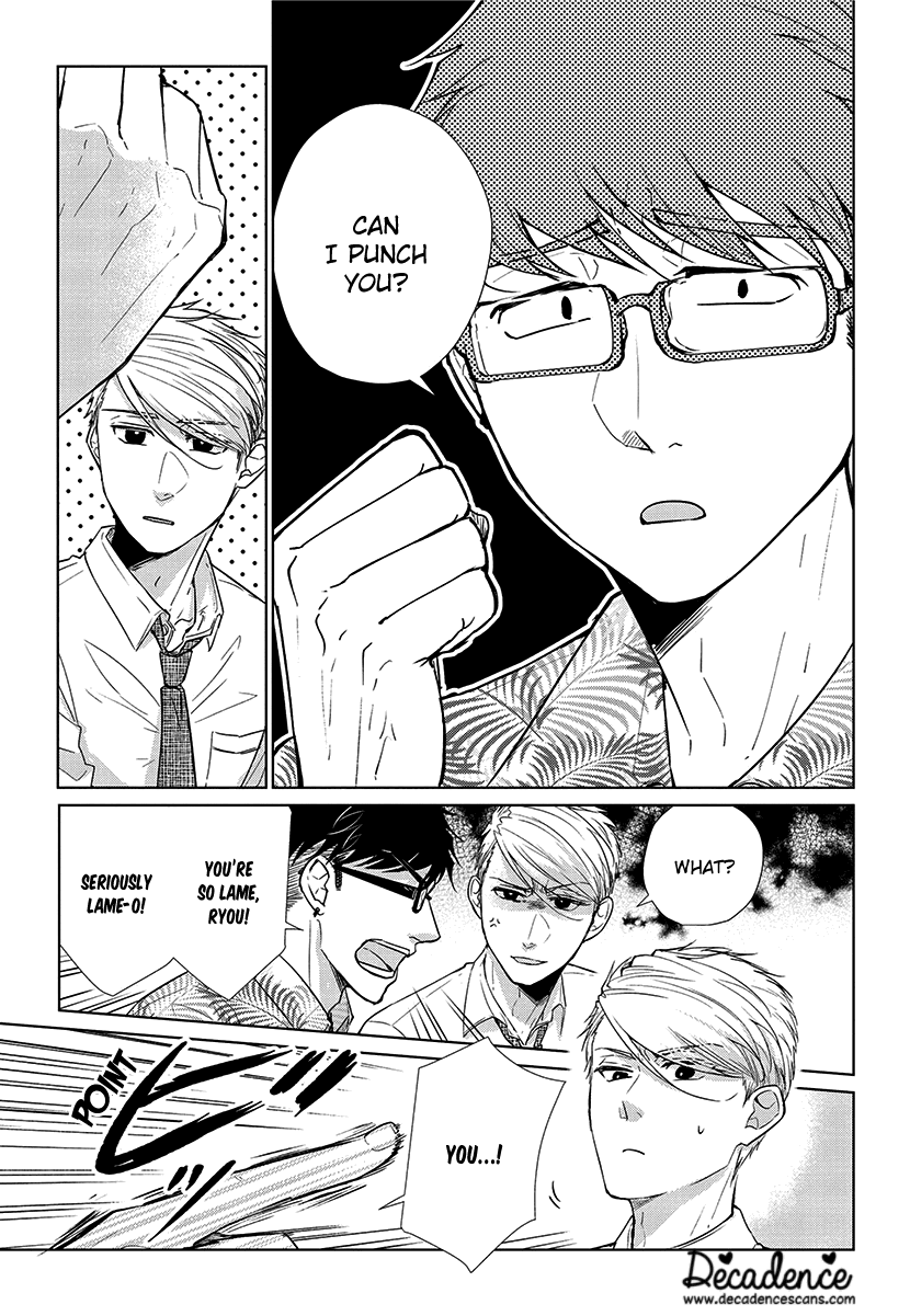 Koi to Yobu ni wa Kimochi Warui Chapter 54 page 7 - Chapter 54: Hitting with Words