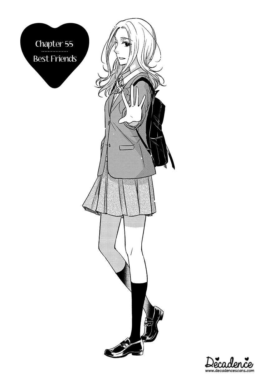 Koi to Yobu ni wa Kimochi Warui Chapter 55 page 1 - Chapter 55: Best Friends