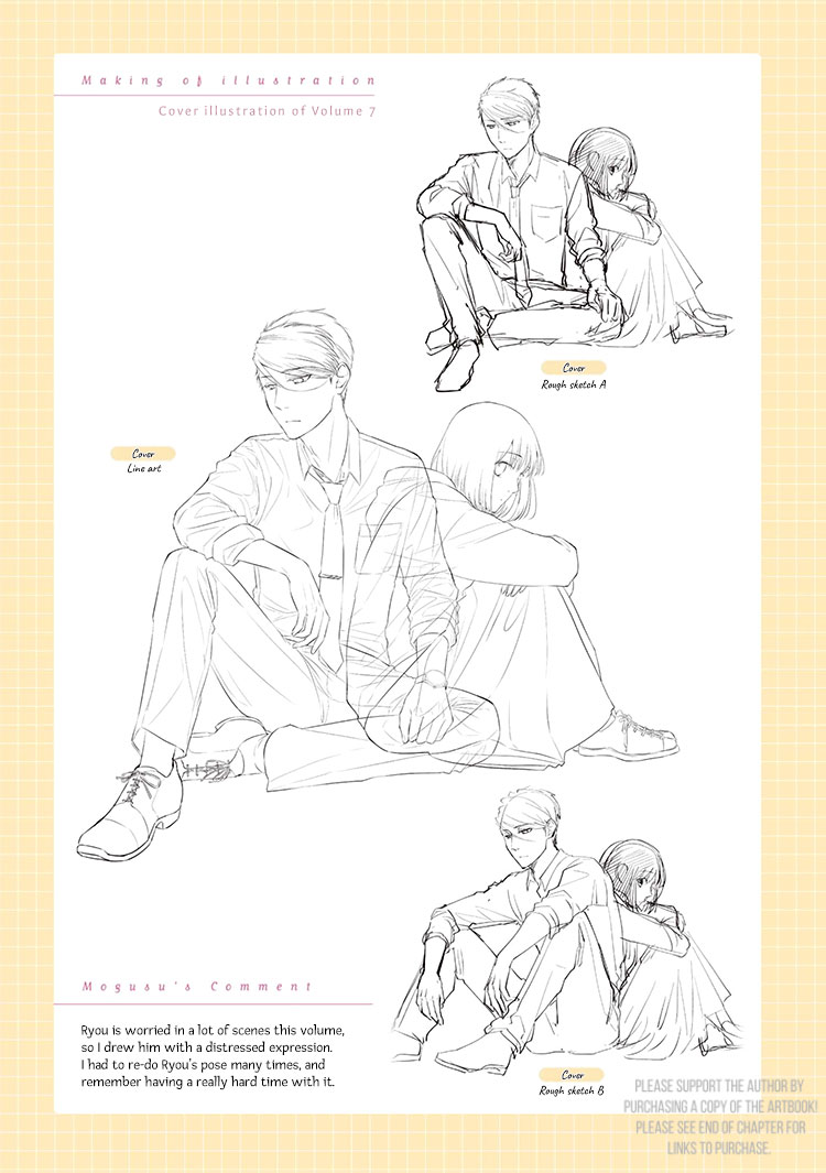 Koi to Yobu ni wa Kimochi Warui Chapter 56.5 page 12 - Chapter 56.5: Une Fleur: Artbook - Ch 1-6