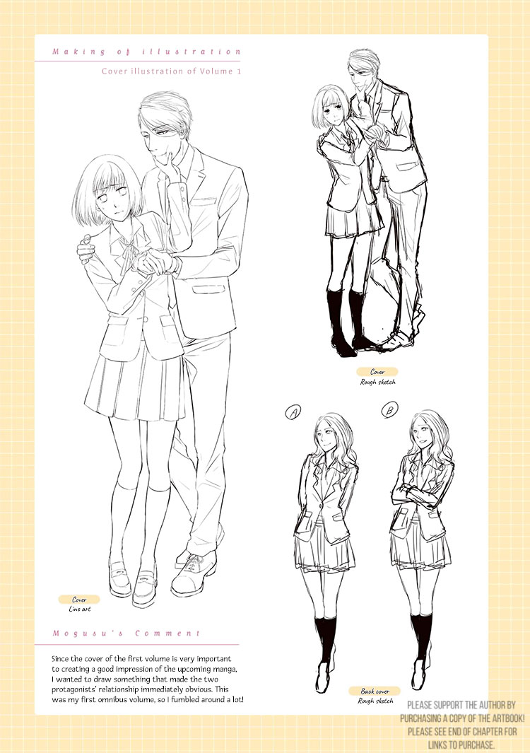 Koi to Yobu ni wa Kimochi Warui Chapter 56.5 page 6 - Chapter 56.5: Une Fleur: Artbook - Ch 1-6