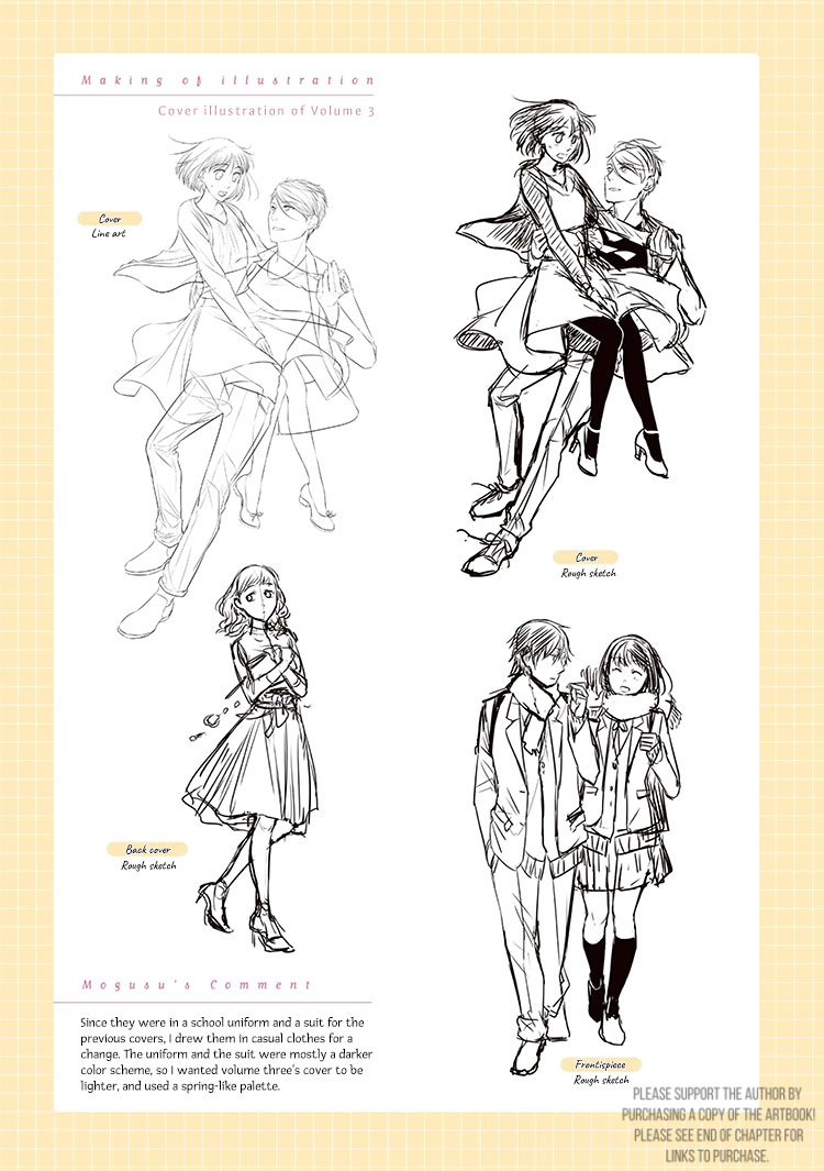 Koi to Yobu ni wa Kimochi Warui Chapter 56.5 page 8 - Chapter 56.5: Une Fleur: Artbook - Ch 1-6