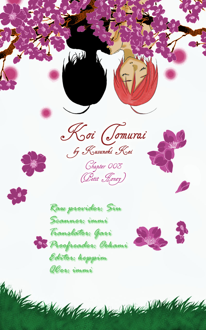 Koi Tomurai Chapter 3.2 page 1 - Chapter 3 v2 : Petit ♥ Feathers