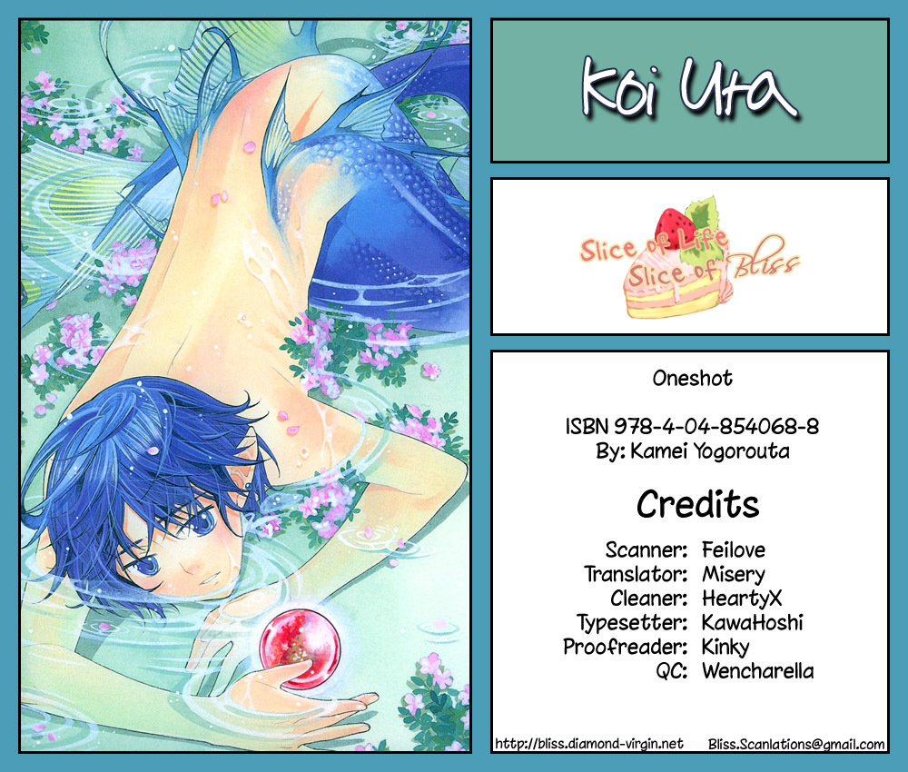 Koi Uta Chapter 6 page 2 - Chapter 6: Love's Fountain of Prayers