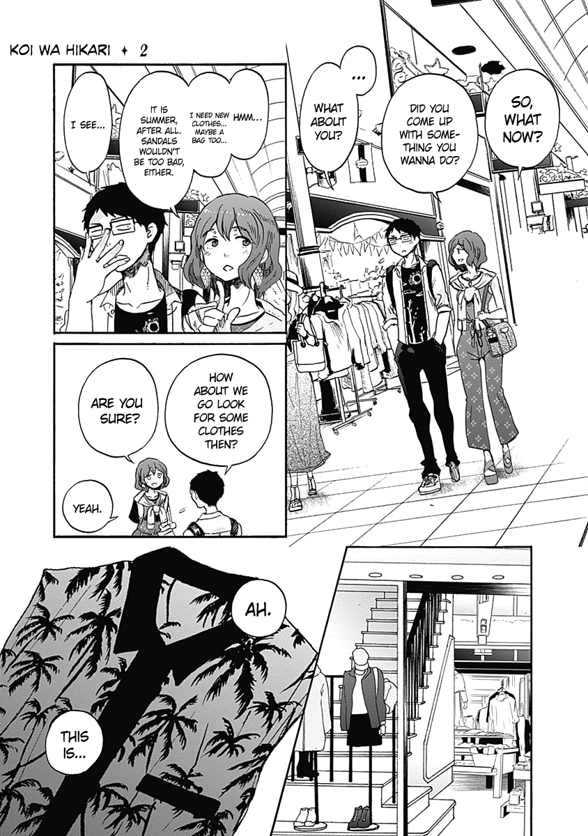 Koi wa Hikari Chapter 10 page 12 - Chapter 10: The Sparkling Yadorigi-san