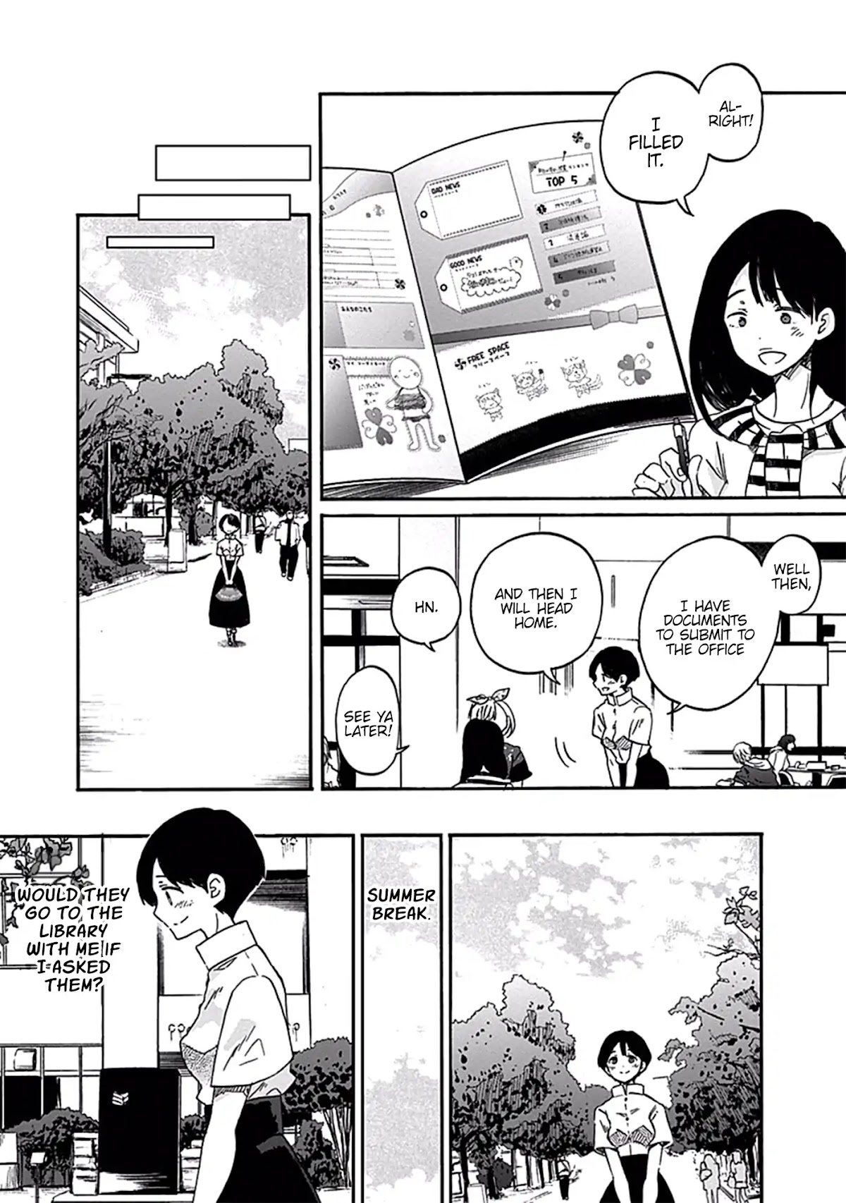 Koi wa Hikari Chapter 15 page 14 - Chapter 15: Before Summer Break