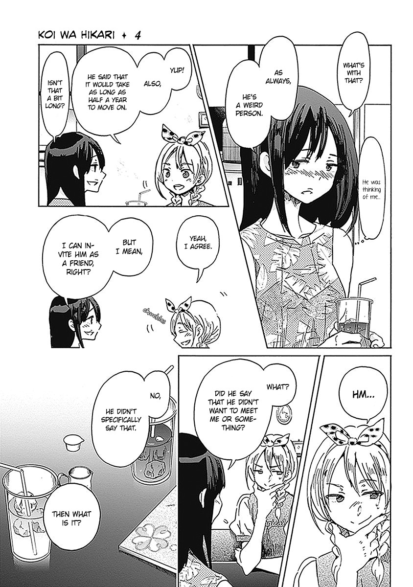 Koi wa Hikari Chapter 19 page 8 - Chapter 19: After the Beach Trip