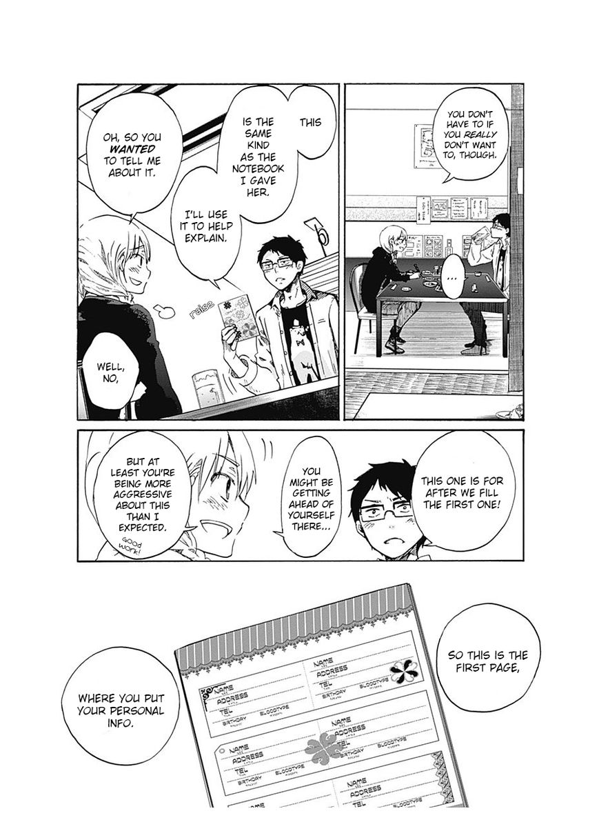 Koi wa Hikari Chapter 2 page 4 - Chapter 2 : Making of a Romance Diary