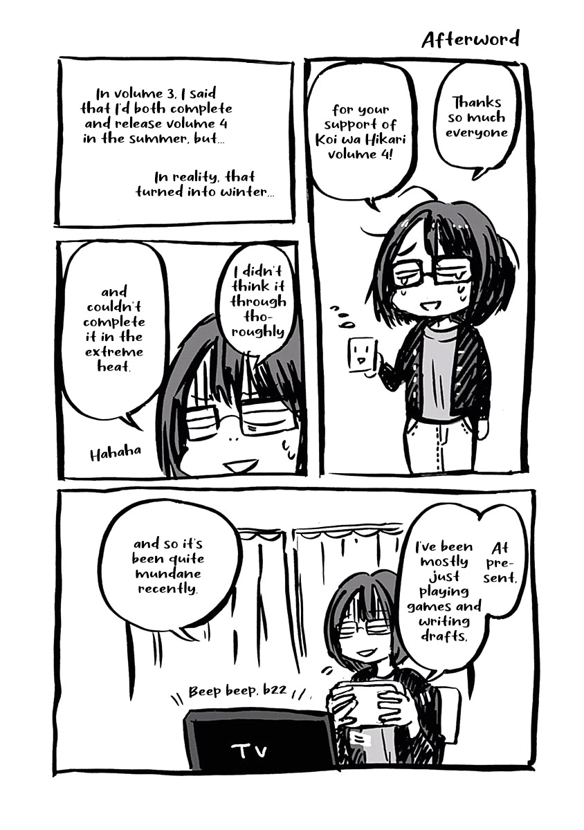 Koi wa Hikari Chapter 24 page 29 - Chapter 24: Confession
