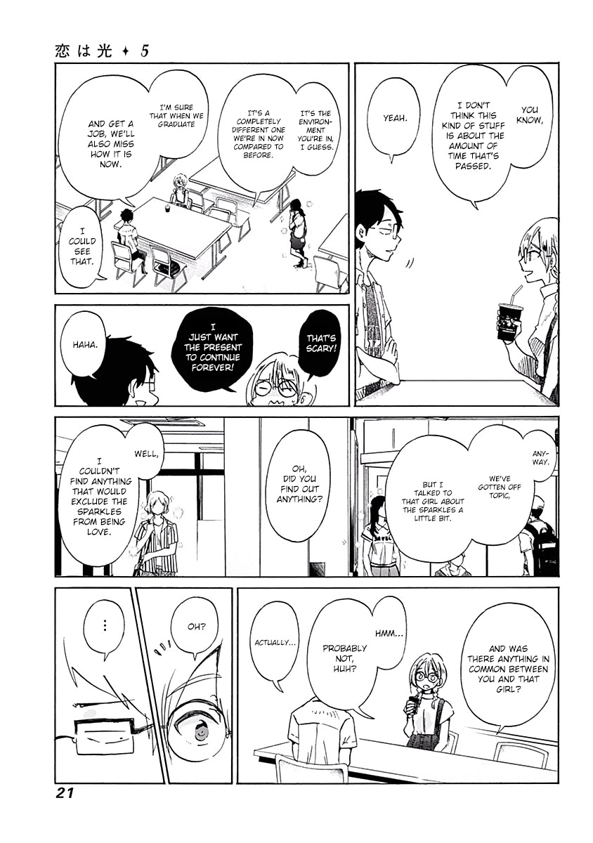 Koi wa Hikari Chapter 25 page 24 - Chapter 25: Their Respective Loves