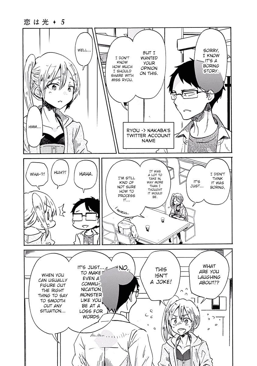 Koi wa Hikari Chapter 27 page 19 - Chapter 27: Sensei's Past