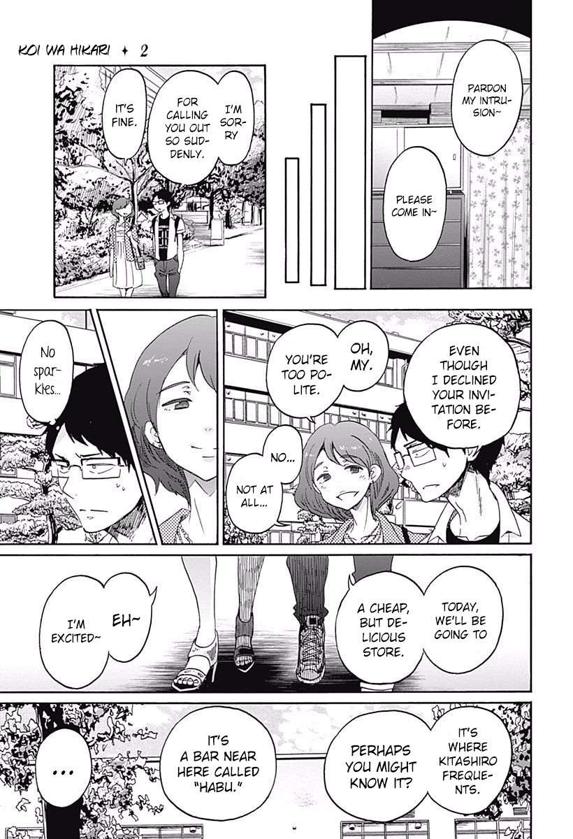 Koi wa Hikari Chapter 7 page 21 - Chapter 7: Sparkles Research?!