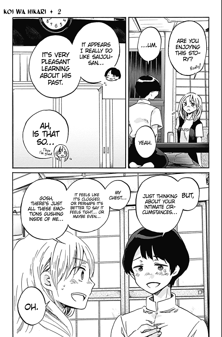 Koi wa Hikari Chapter 8 page 24 - Chapter 8: Their Circumstances