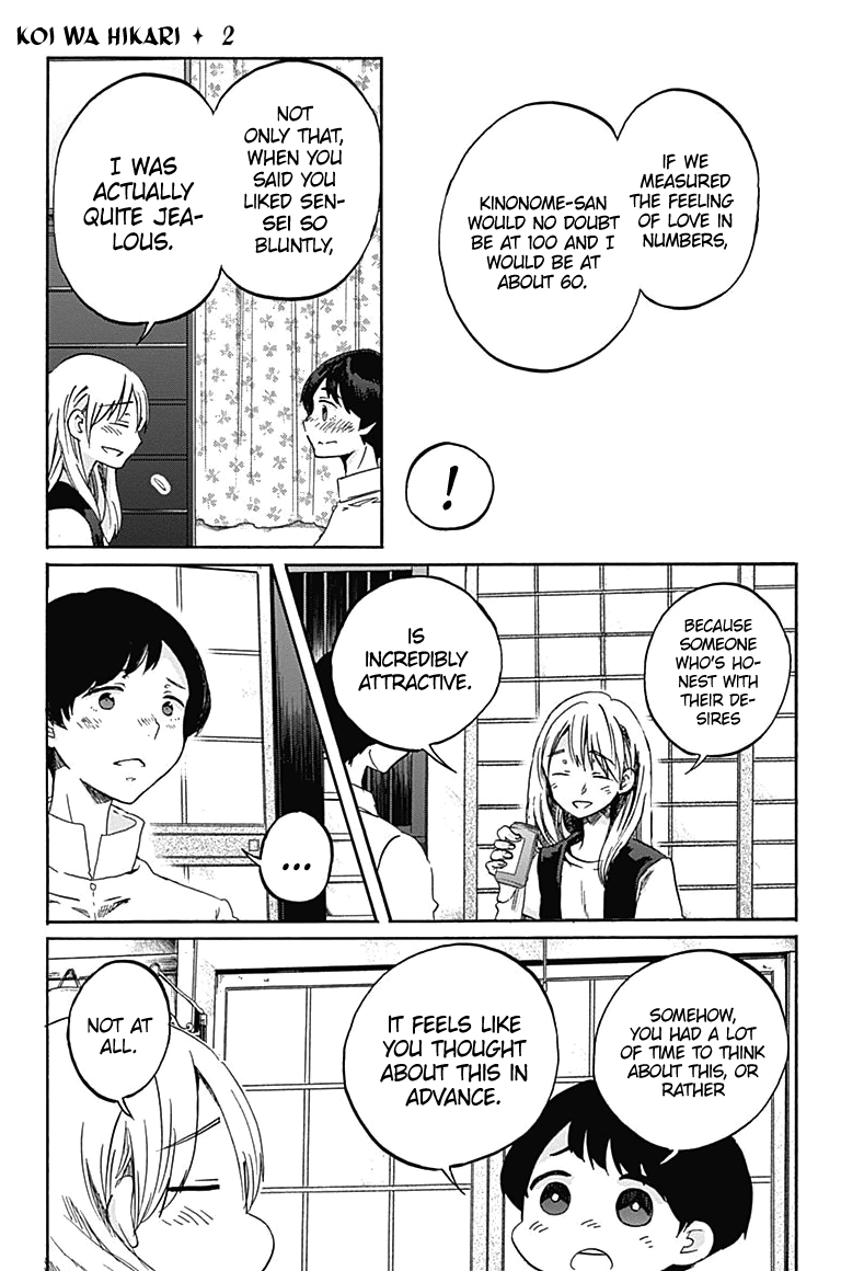 Koi wa Hikari Chapter 8 page 28 - Chapter 8: Their Circumstances