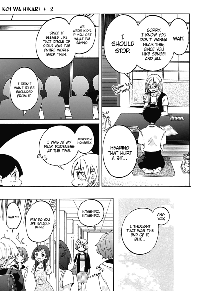 Koi wa Hikari Chapter 8 page 8 - Chapter 8: Their Circumstances
