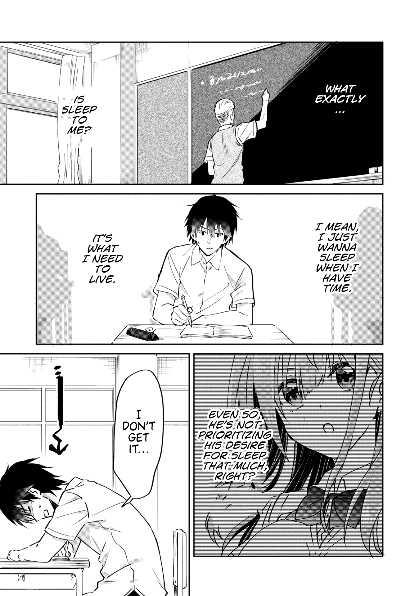 Koi wa iikara nemuritai! Chapter 13 page 9 - Chapter 13: Reason for Sleep