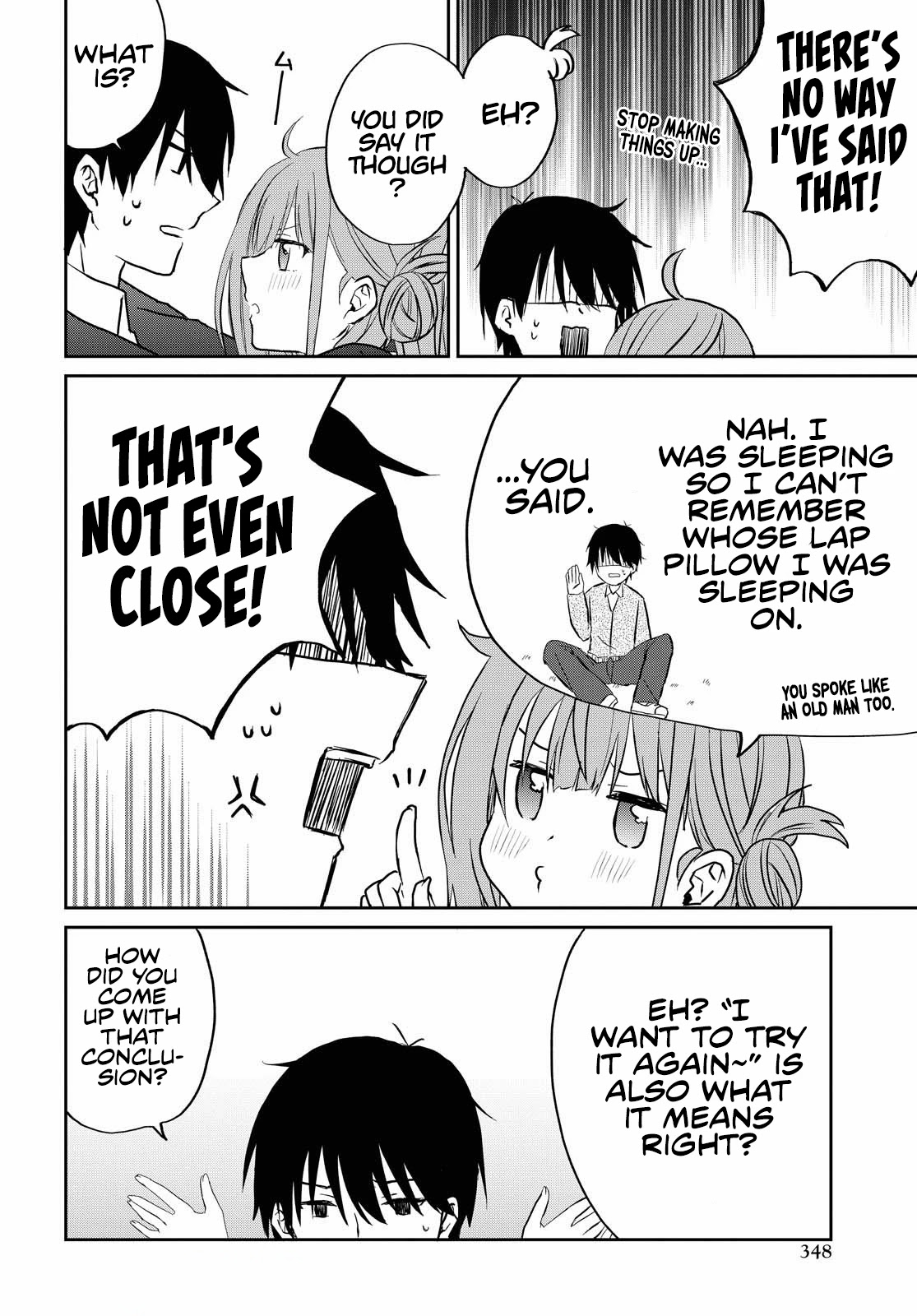 Koi wa iikara nemuritai! Chapter 6 page 12 - Chapter 6: Which Lap Pillow?