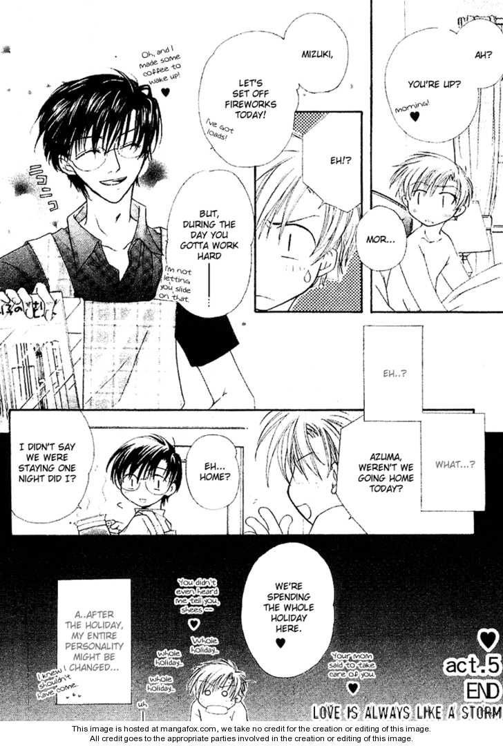 Koi wa Itsumo Arashi no Youni Chapter 2.3 page 33 - Vol.02 Chapter 3