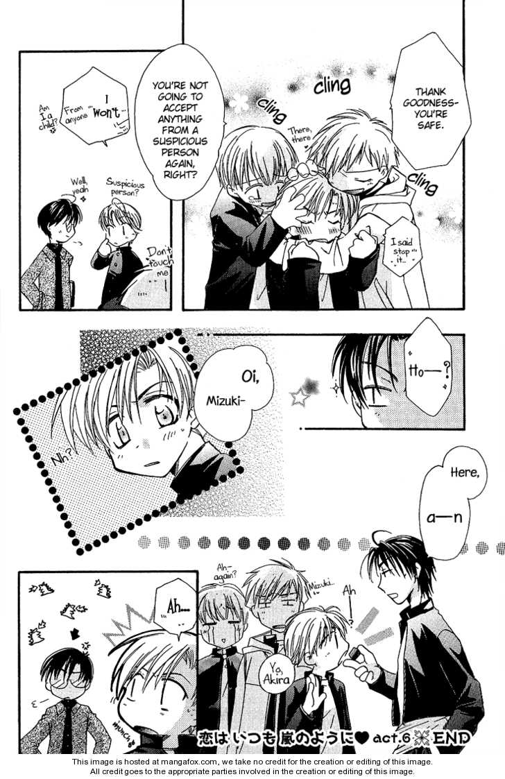 Koi wa Itsumo Arashi no Youni Chapter 3.1 page 39 - Vol.03 Chapter 1