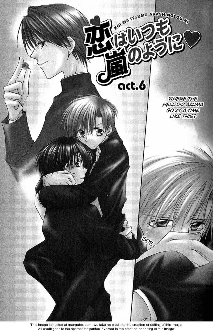 Koi wa Itsumo Arashi no Youni Chapter 3.1 page 8 - Vol.03 Chapter 1
