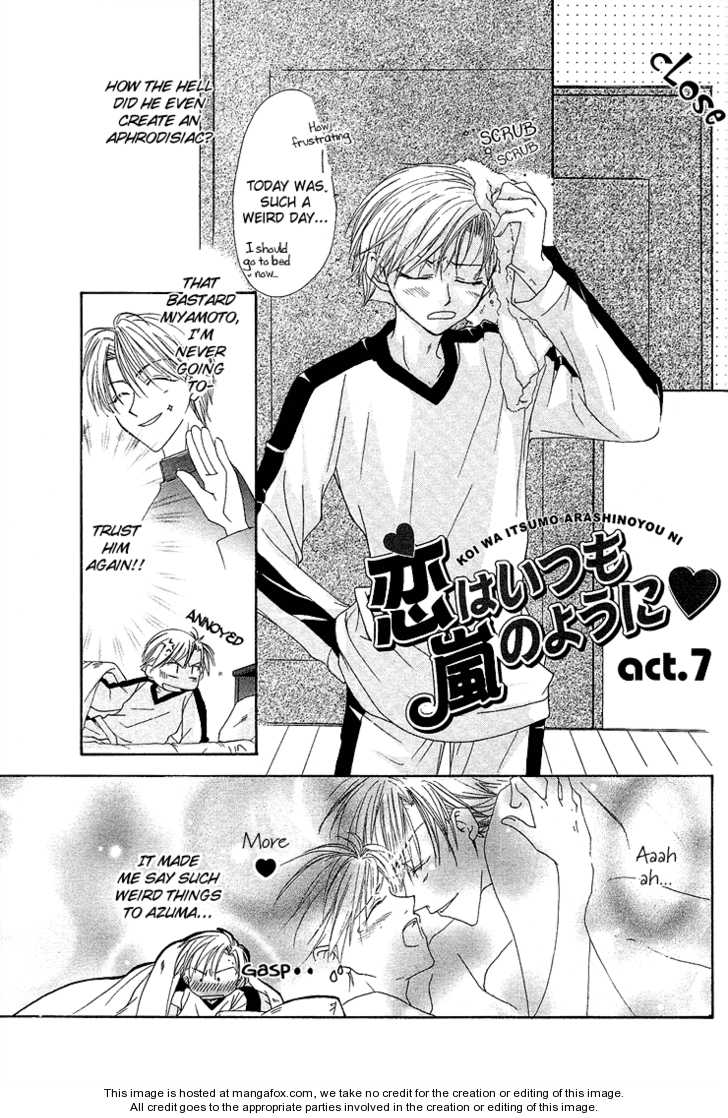 Koi wa Itsumo Arashi no Youni Chapter 3.2 page 1 - Vol.03 Chapter 2