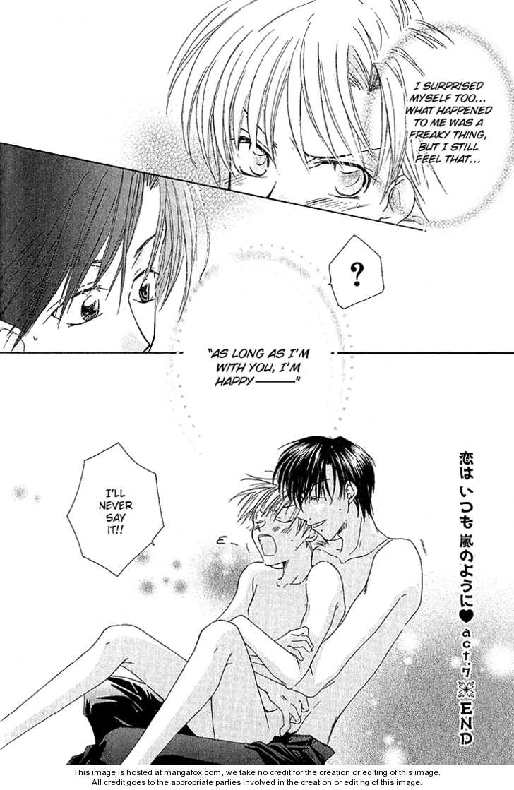 Koi wa Itsumo Arashi no Youni Chapter 3.2 page 26 - Vol.03 Chapter 2