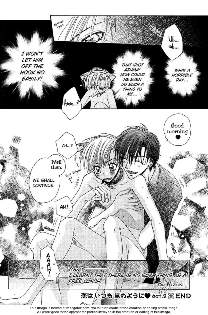 Koi wa Itsumo Arashi no Youni Chapter 3.4 page 27 - Vol.03 Chapter 4