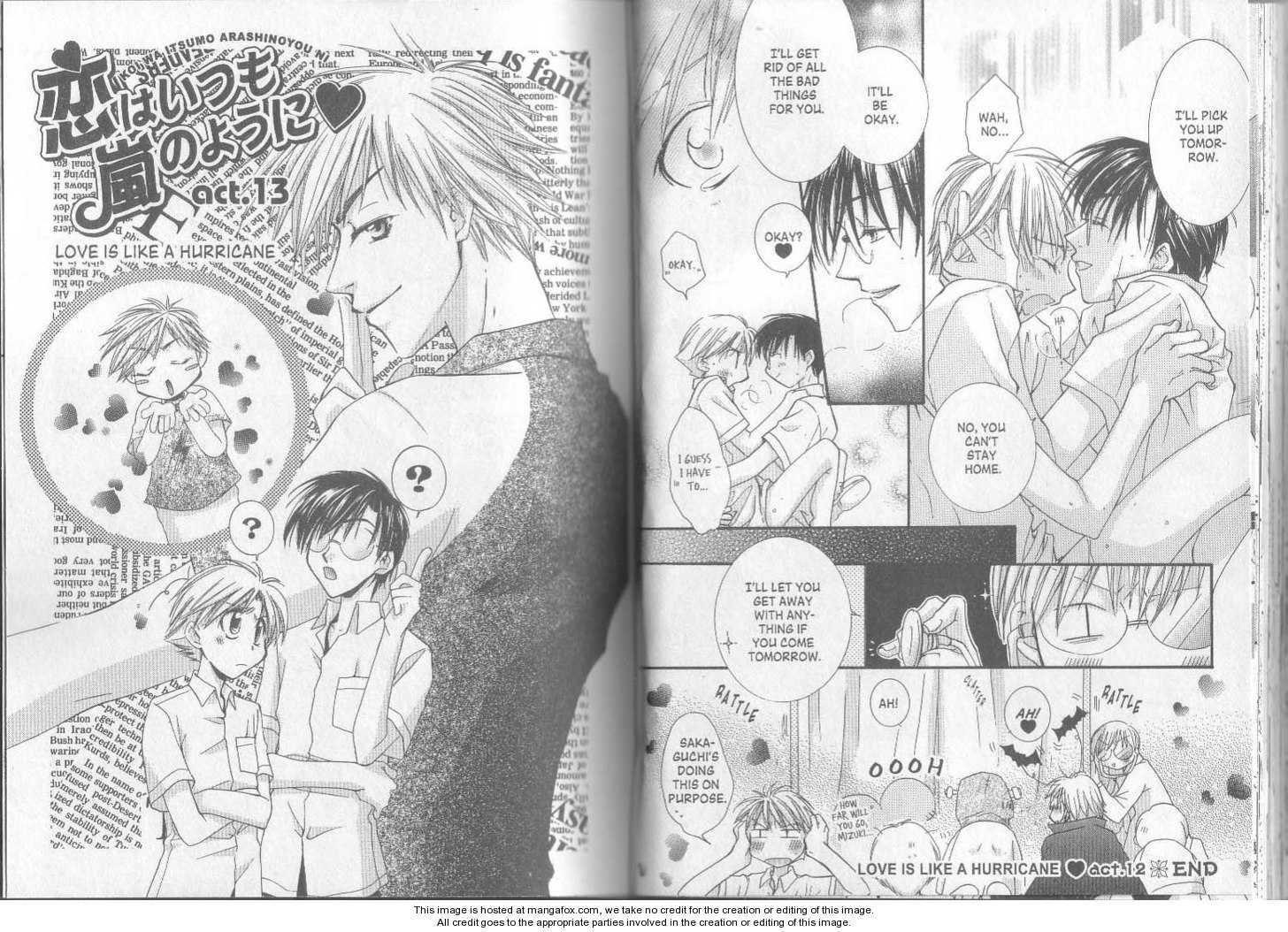 Koi wa Itsumo Arashi no Youni Chapter 4.1 page 34 - Vol.04 Chapter 1