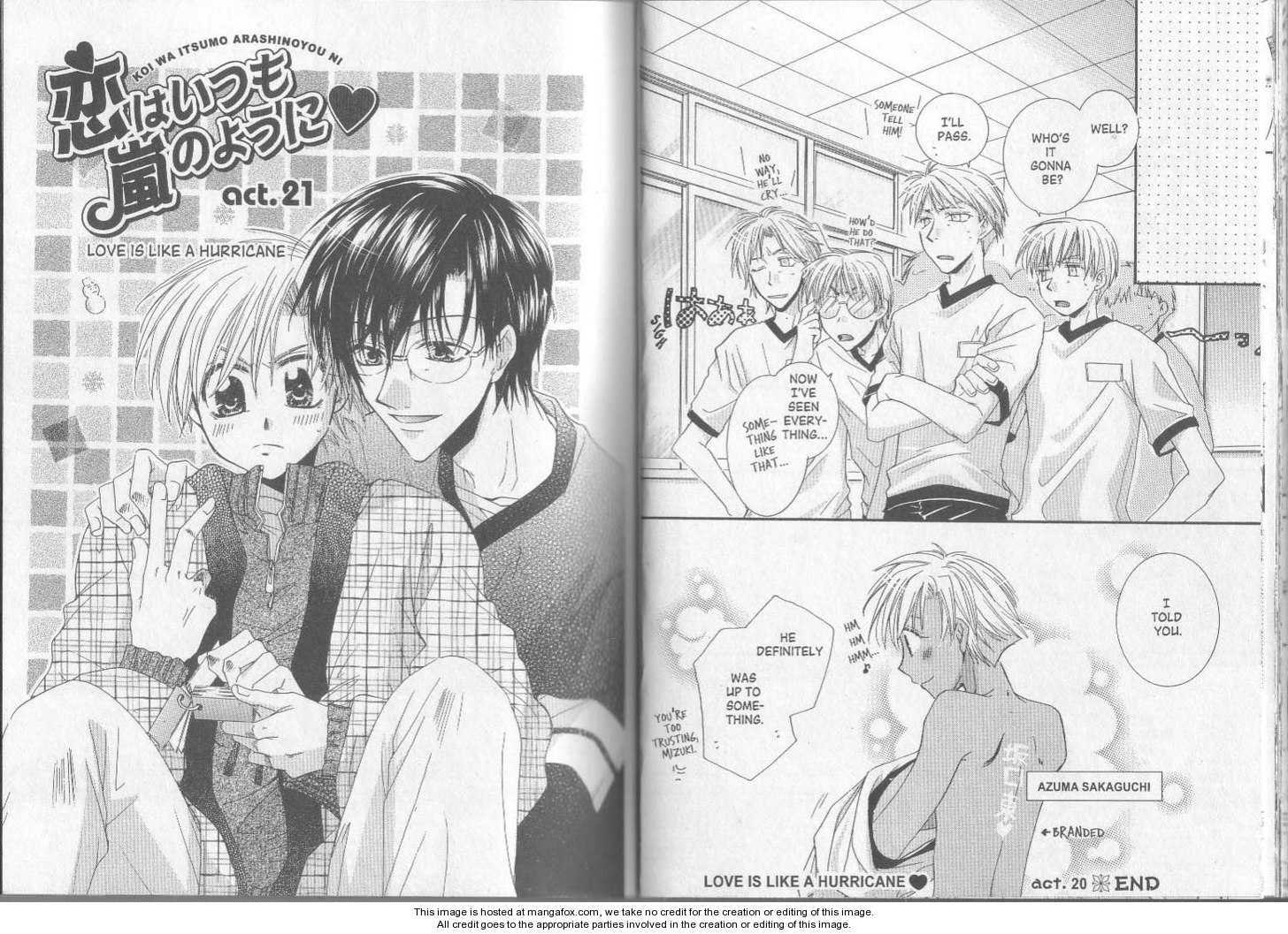 Koi wa Itsumo Arashi no Youni Chapter 5.1 page 54 - Vol.05 Chapter 1 : End