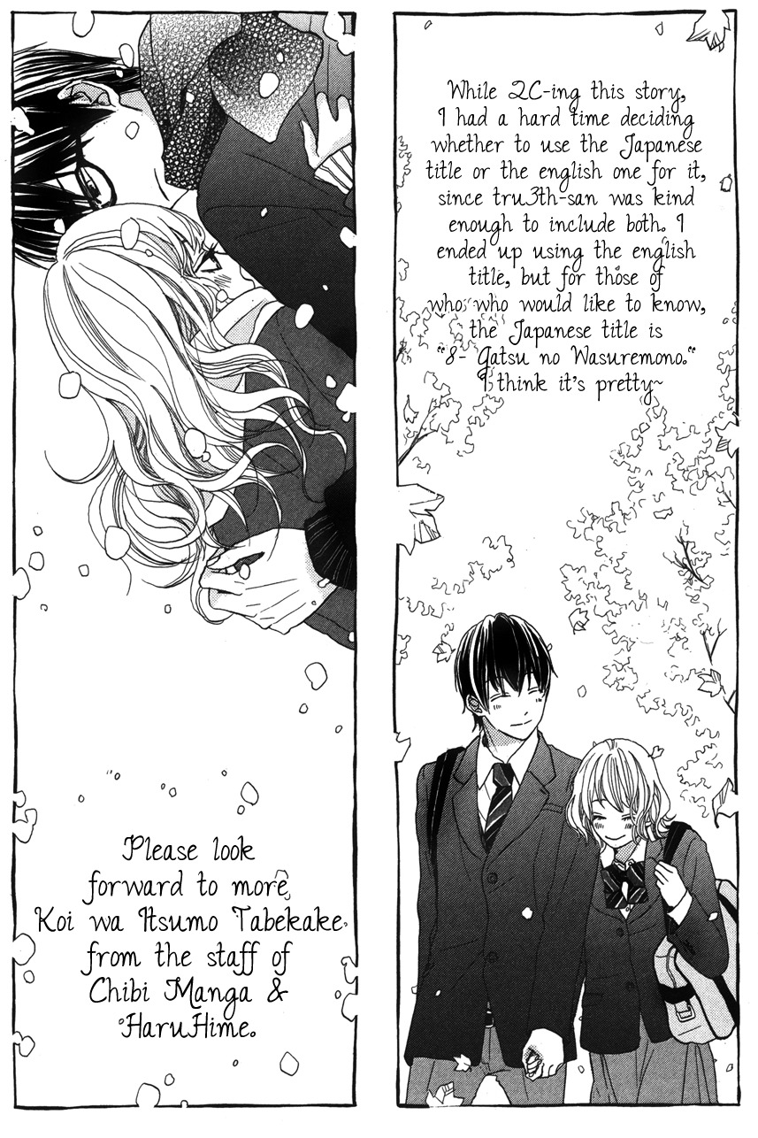 Koi wa Itsumo Tabekake Chapter 2 page 37 - Chapter 2