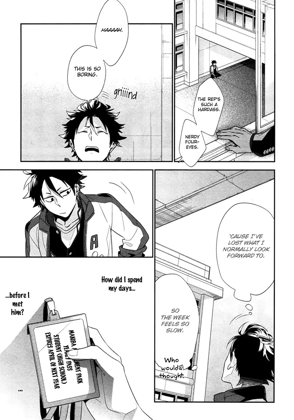 Koi wa Kamen no Uchigawa ni Chapter 3 page 10 - Chapter 3