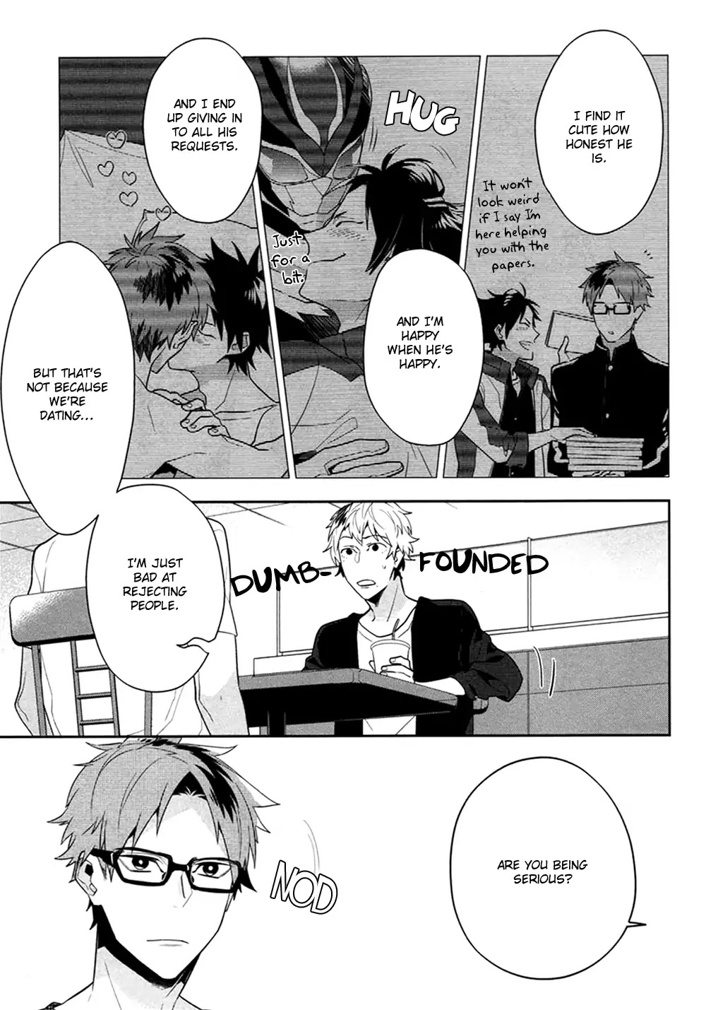 Koi wa Kamen no Uchigawa ni Chapter 5.5 page 4 - Chapter Extra