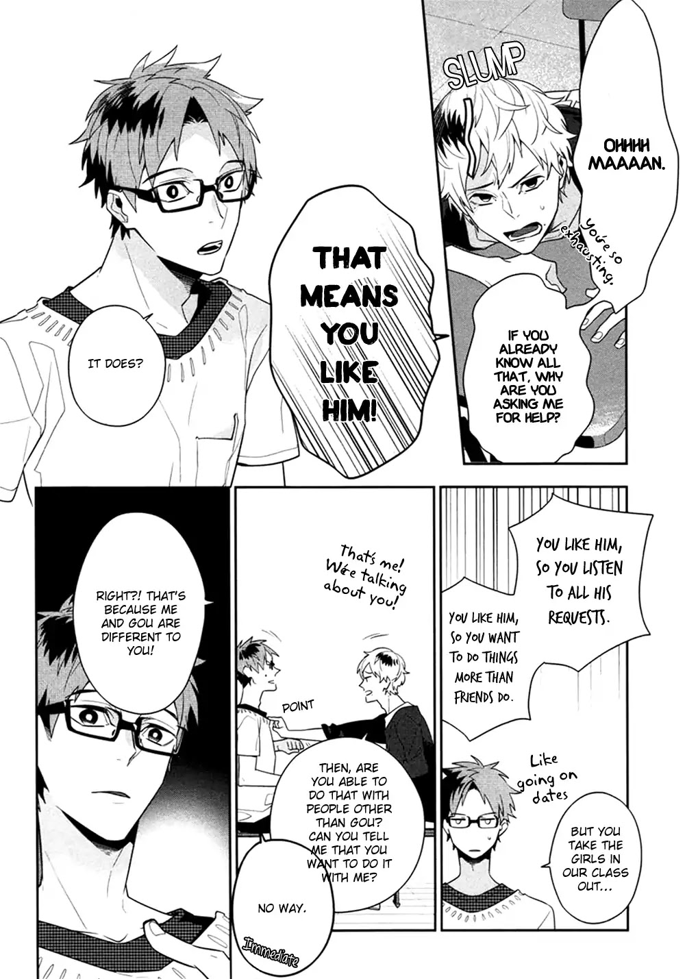 Koi wa Kamen no Uchigawa ni Chapter 5.5 page 5 - Chapter Extra