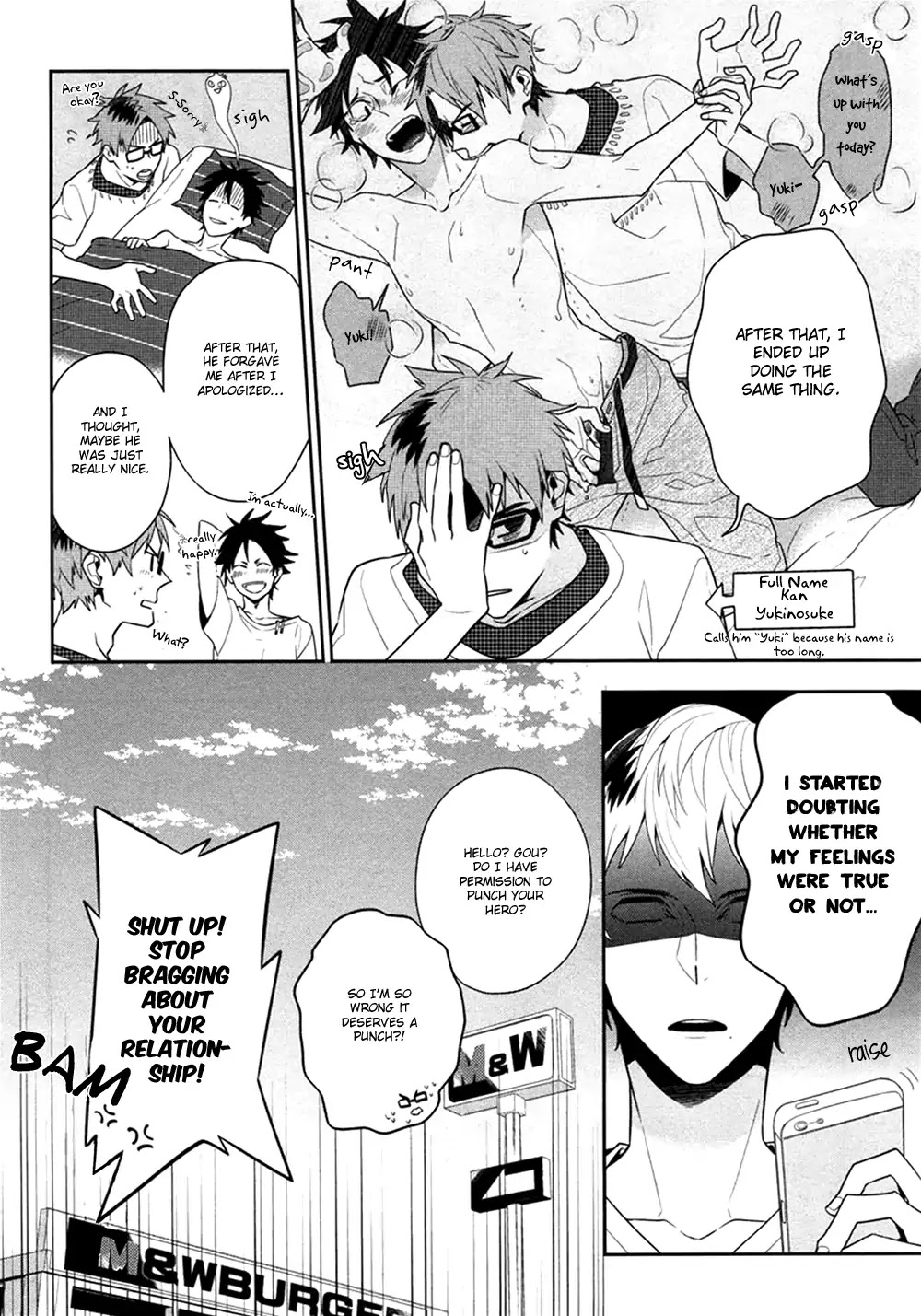 Koi wa Kamen no Uchigawa ni Chapter 5.5 page 7 - Chapter Extra