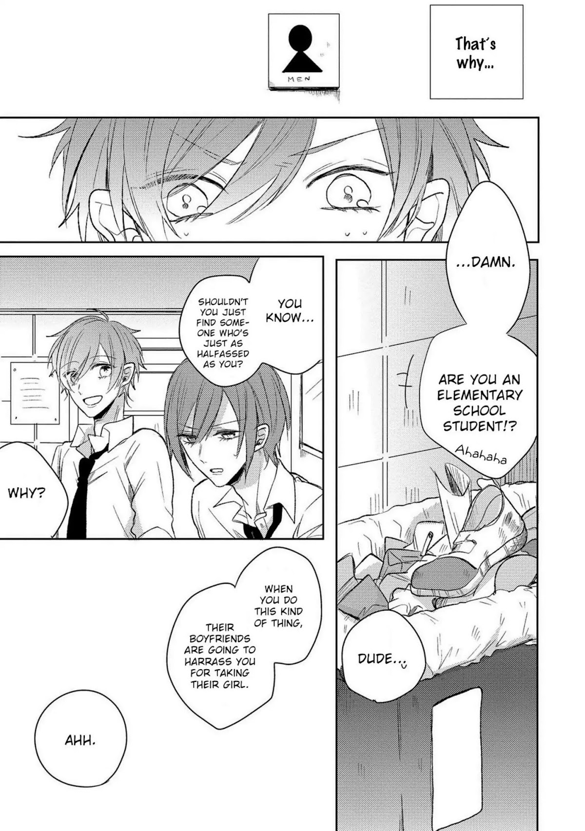 Koi wa Kataru ni, Ochiru Mono. Chapter 3 page 10 - Chapter 3