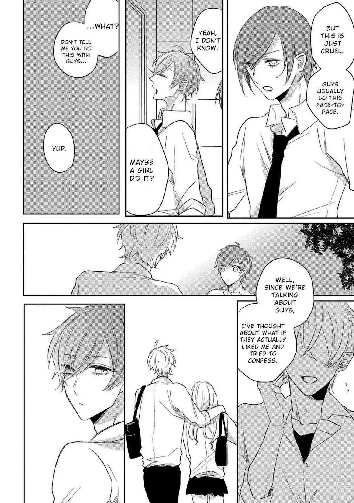 Koi wa Kataru ni, Ochiru Mono. Chapter 3 page 11 - Chapter 3