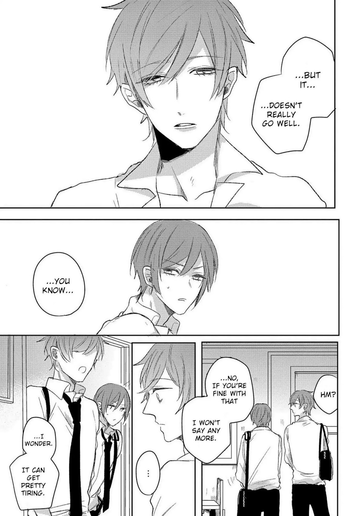 Koi wa Kataru ni, Ochiru Mono. Chapter 3 page 12 - Chapter 3