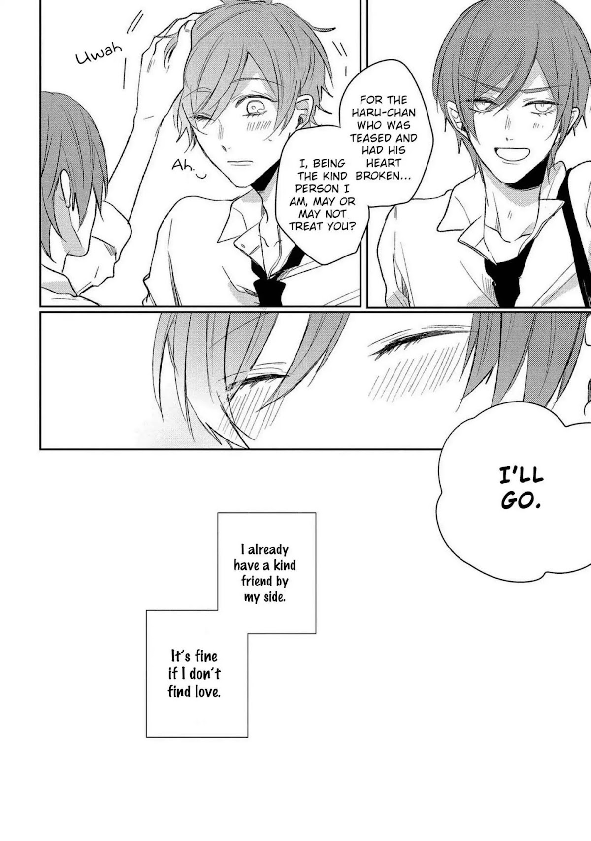Koi wa Kataru ni, Ochiru Mono. Chapter 3 page 15 - Chapter 3