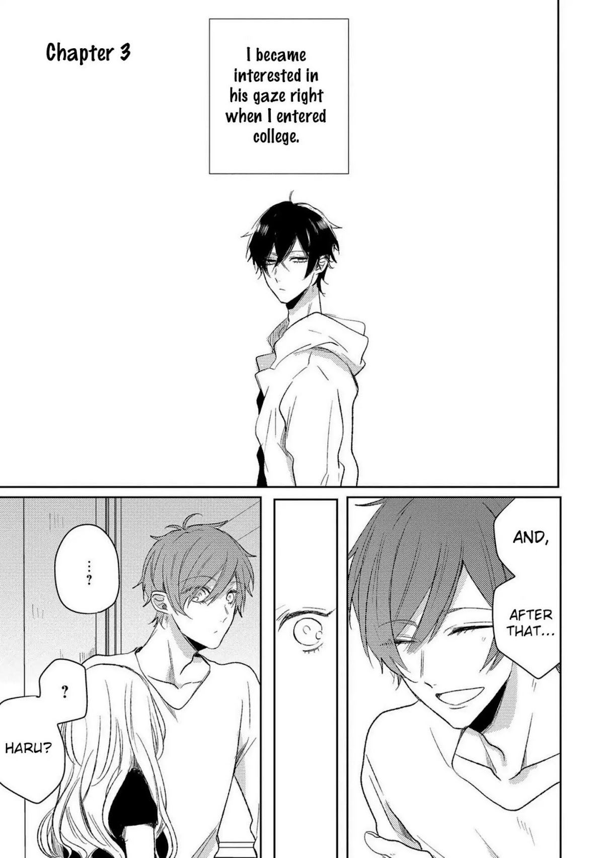 Koi wa Kataru ni, Ochiru Mono. Chapter 3 page 2 - Chapter 3