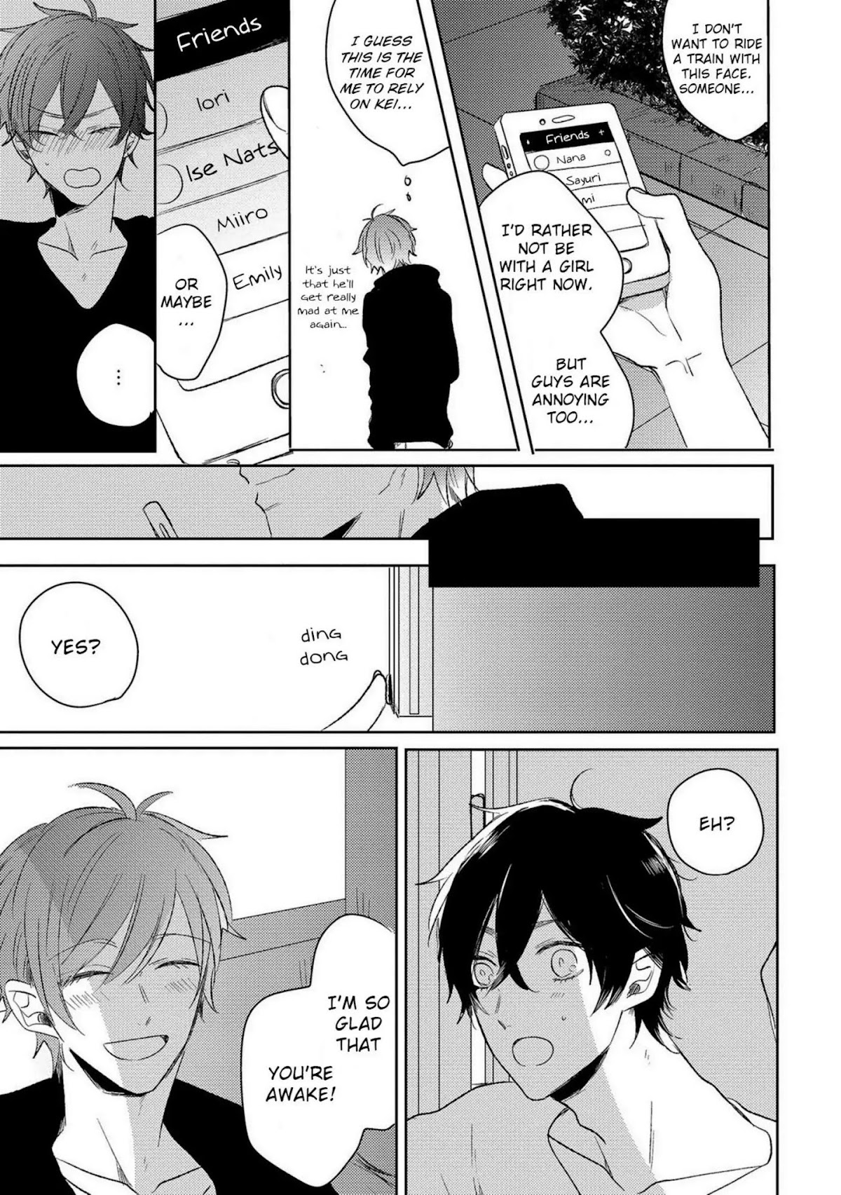 Koi wa Kataru ni, Ochiru Mono. Chapter 3 page 22 - Chapter 3