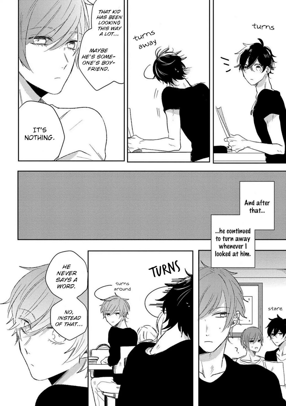 Koi wa Kataru ni, Ochiru Mono. Chapter 3 page 3 - Chapter 3