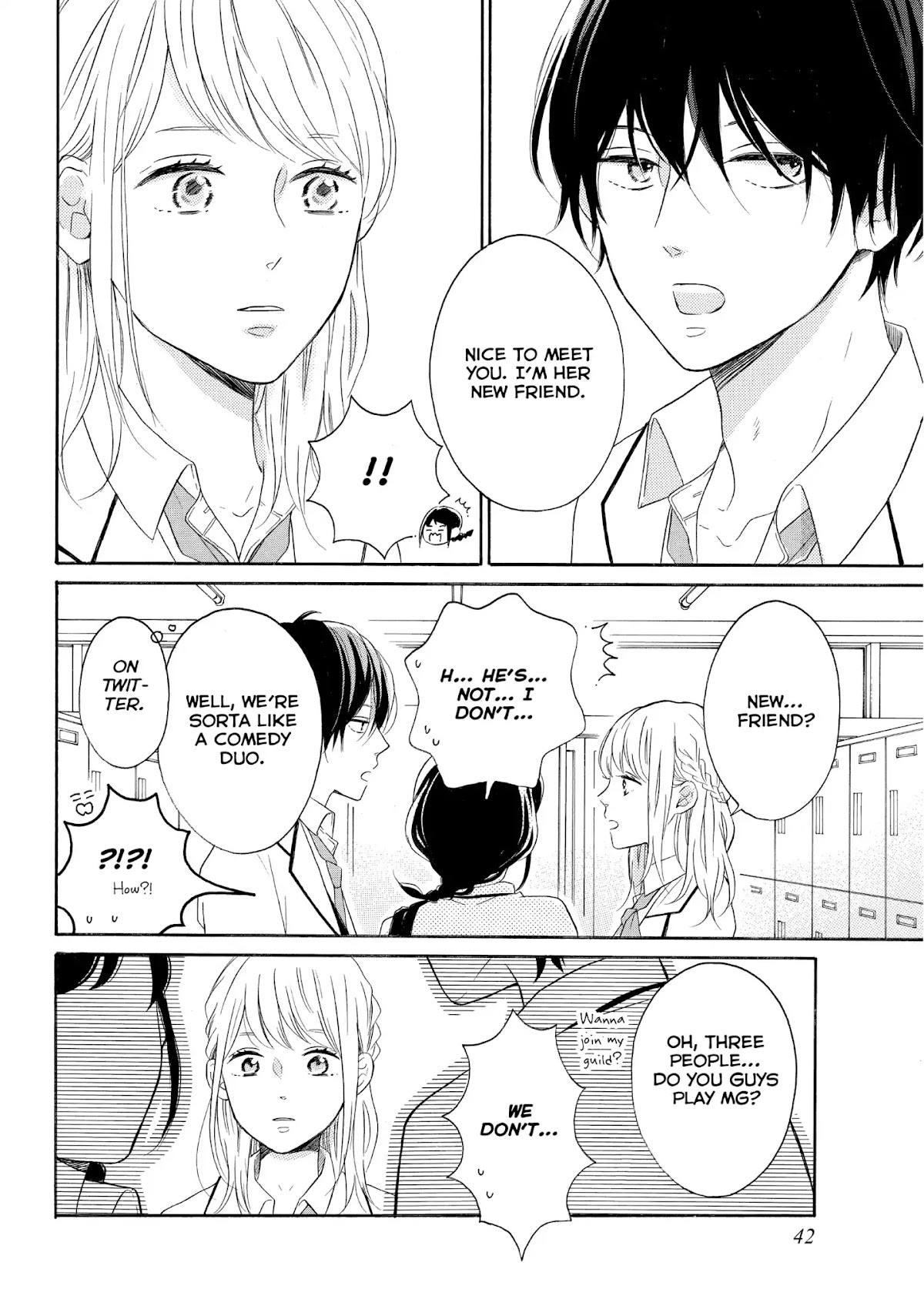 Koi Wazurai no Ellie Chapter 21 page 43 - Chapter 21: #Friends...