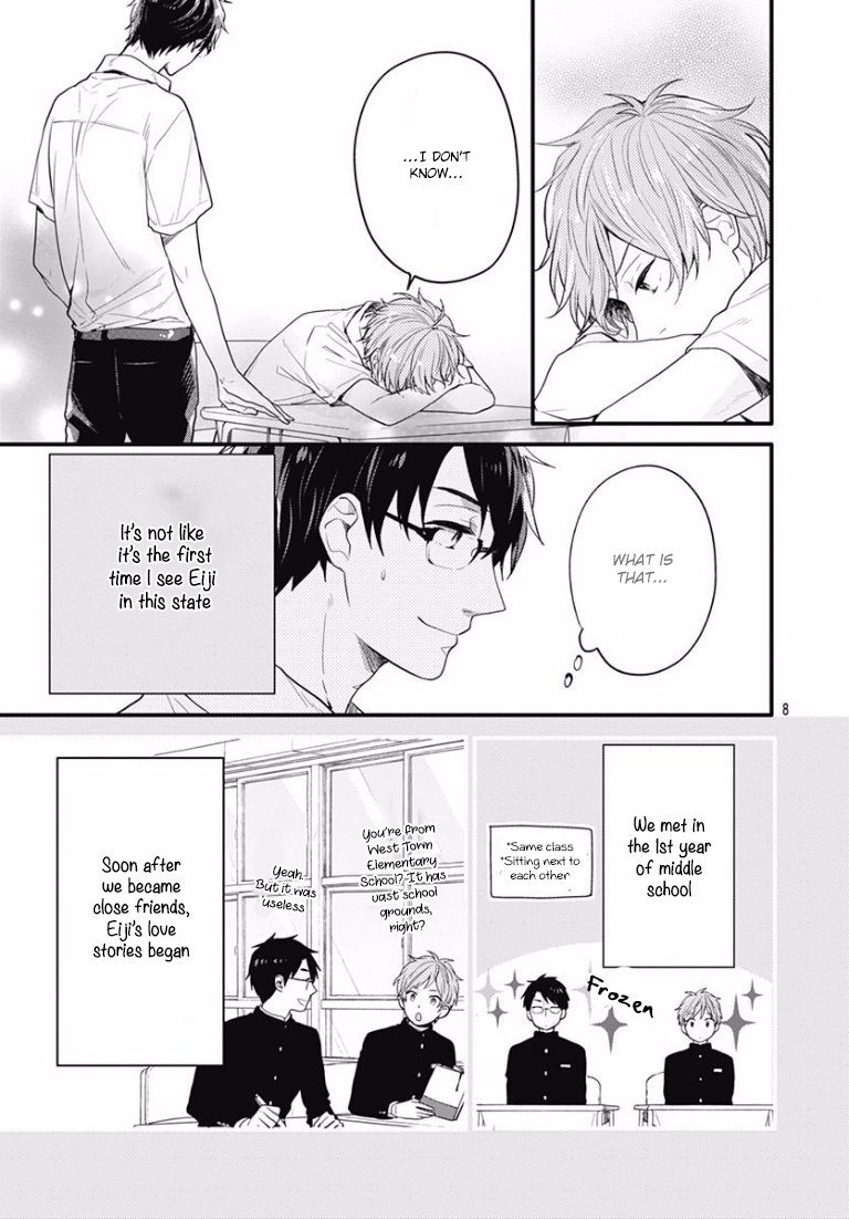 Koi wo Shiranai Bokutachi wa Chapter 0 page 8 - Chapter 0 : Prologue