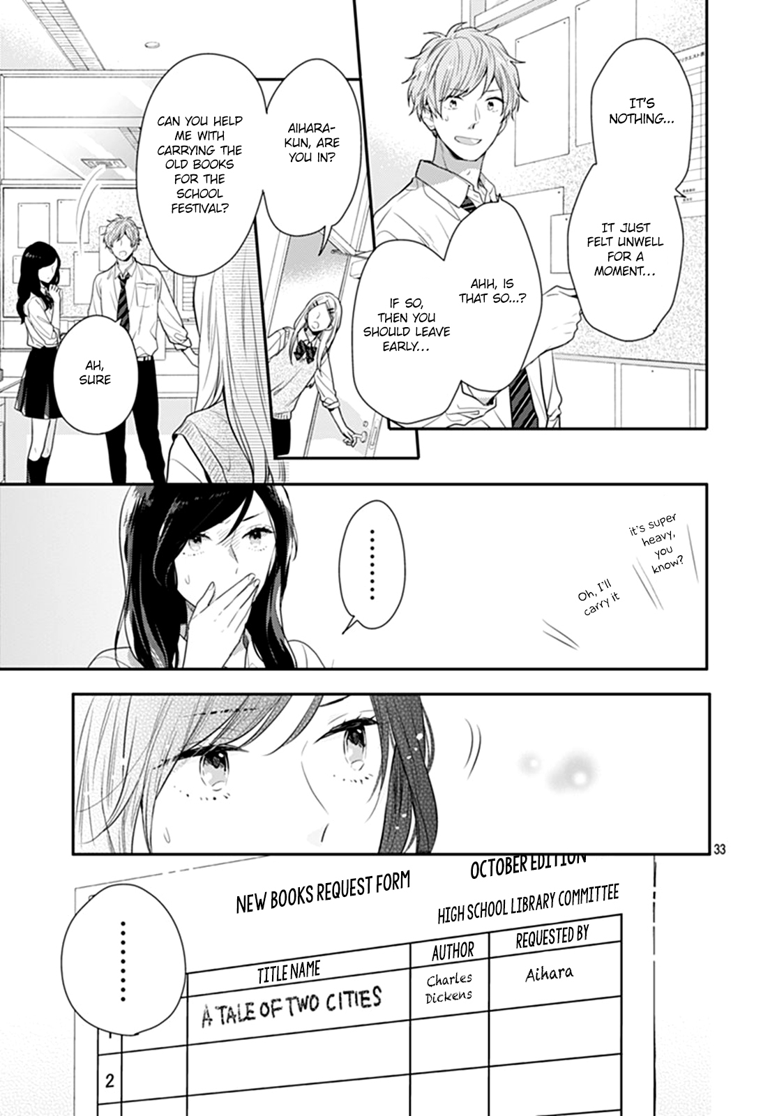 Koi wo Shiranai Bokutachi wa Chapter 10 page 34 - Chapter 10
