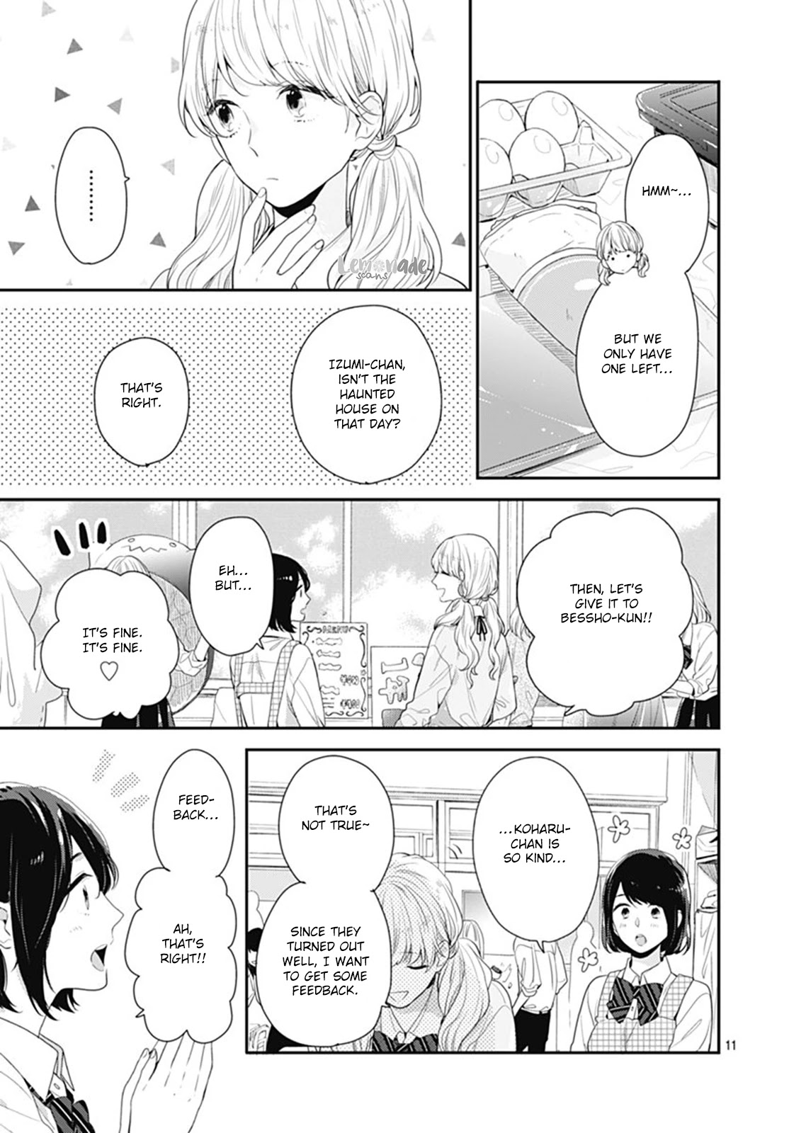 Koi wo Shiranai Bokutachi wa Chapter 11 page 12 - Chapter 11