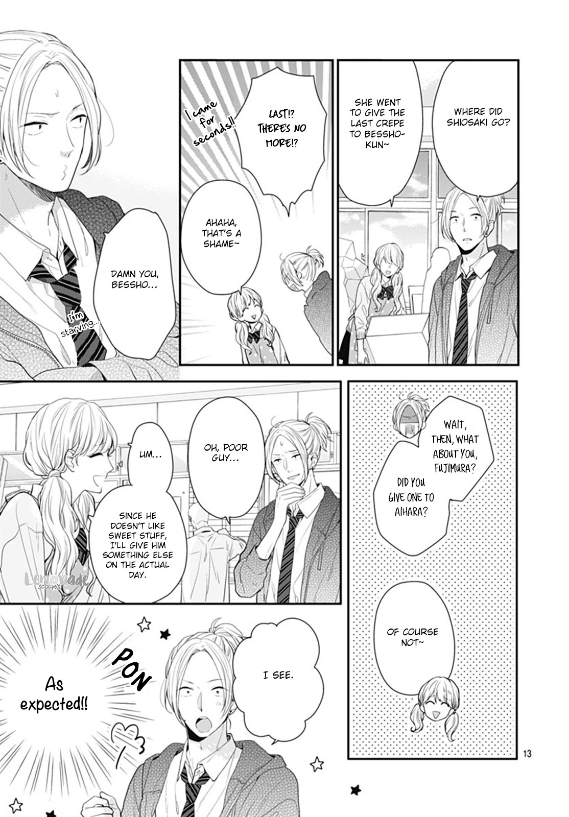 Koi wo Shiranai Bokutachi wa Chapter 11 page 14 - Chapter 11