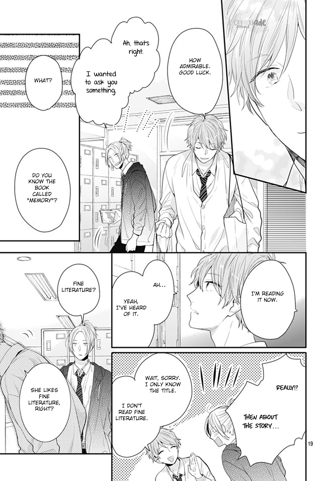 Koi wo Shiranai Bokutachi wa Chapter 11 page 20 - Chapter 11