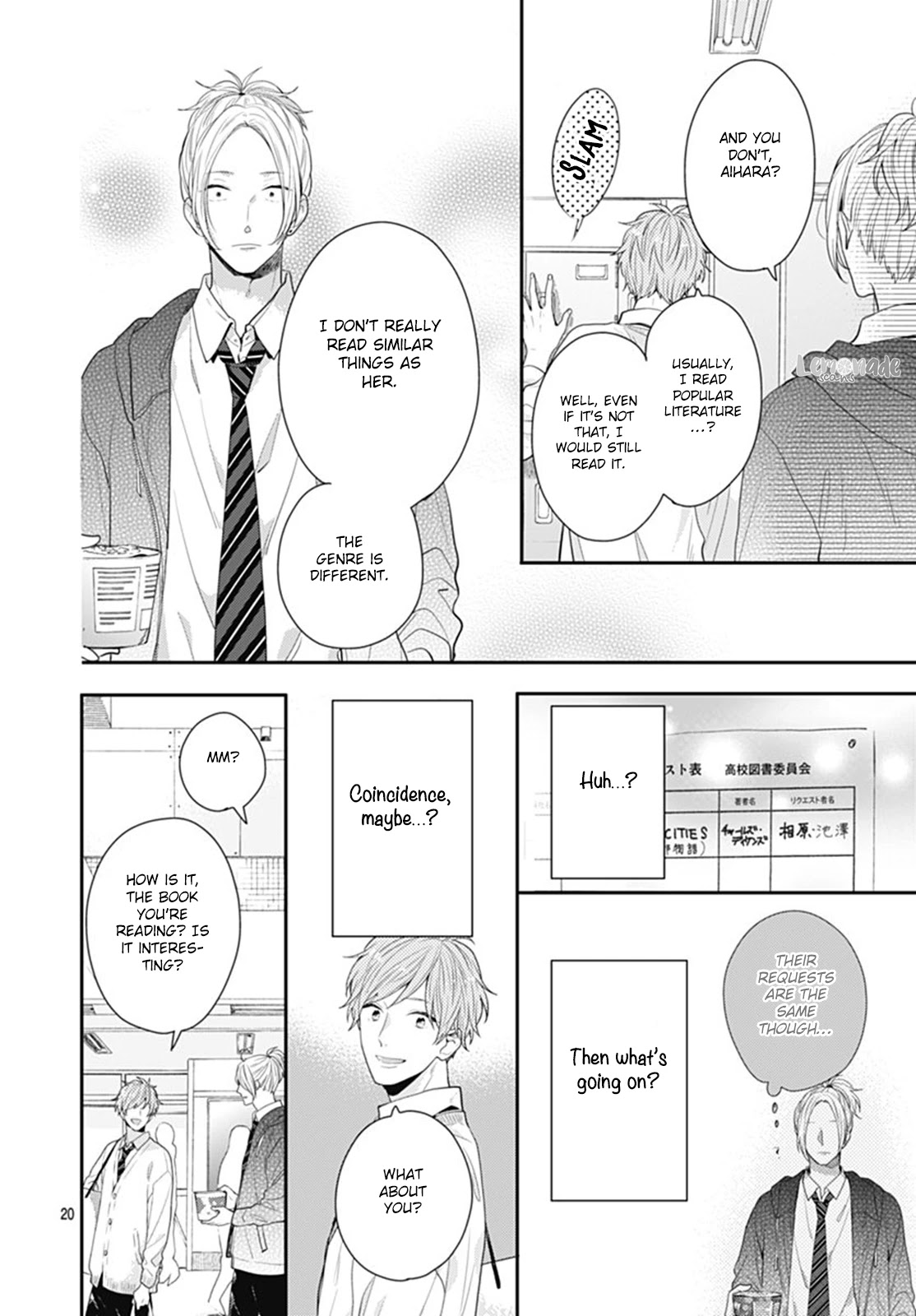 Koi wo Shiranai Bokutachi wa Chapter 11 page 21 - Chapter 11
