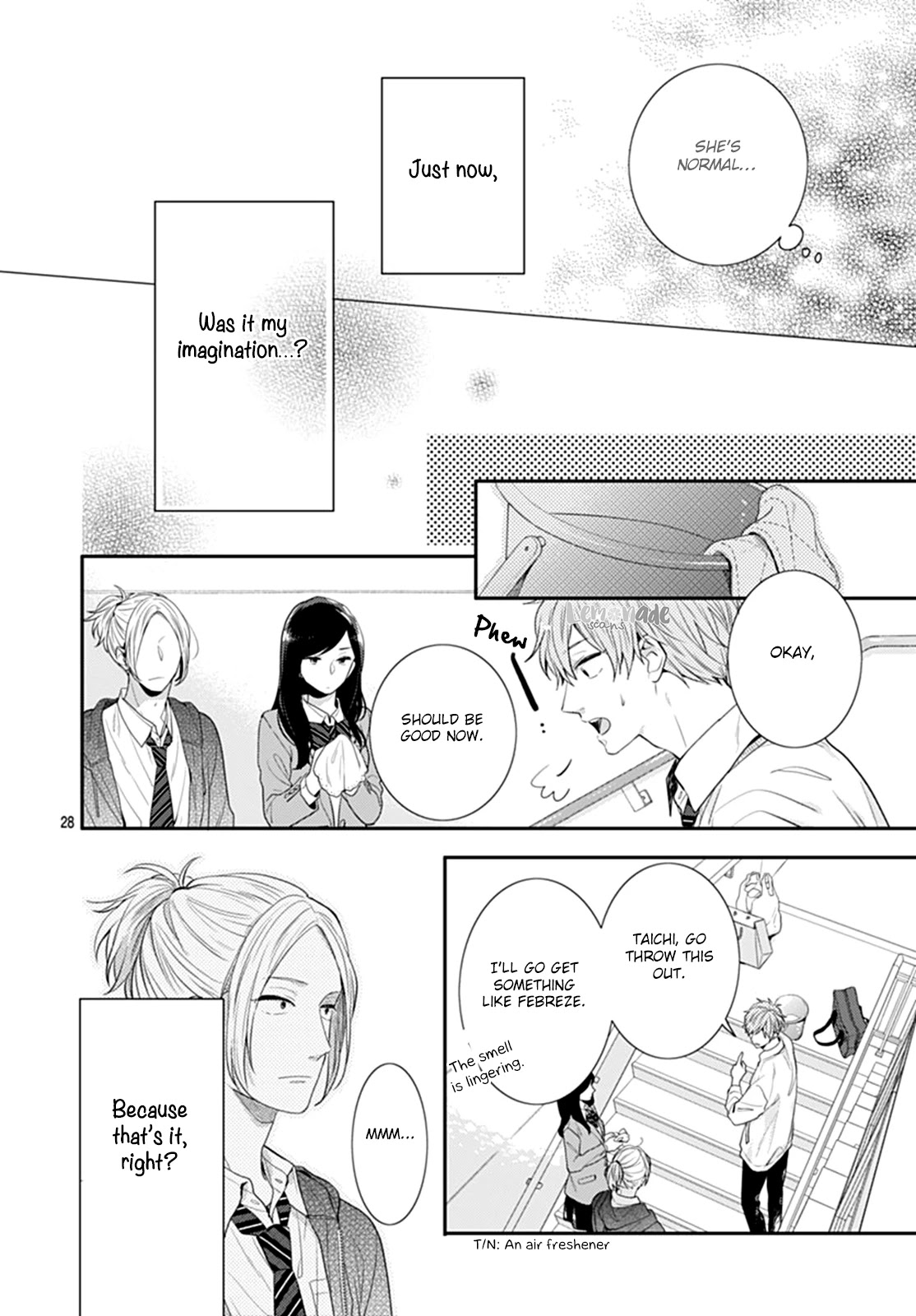 Koi wo Shiranai Bokutachi wa Chapter 11 page 29 - Chapter 11
