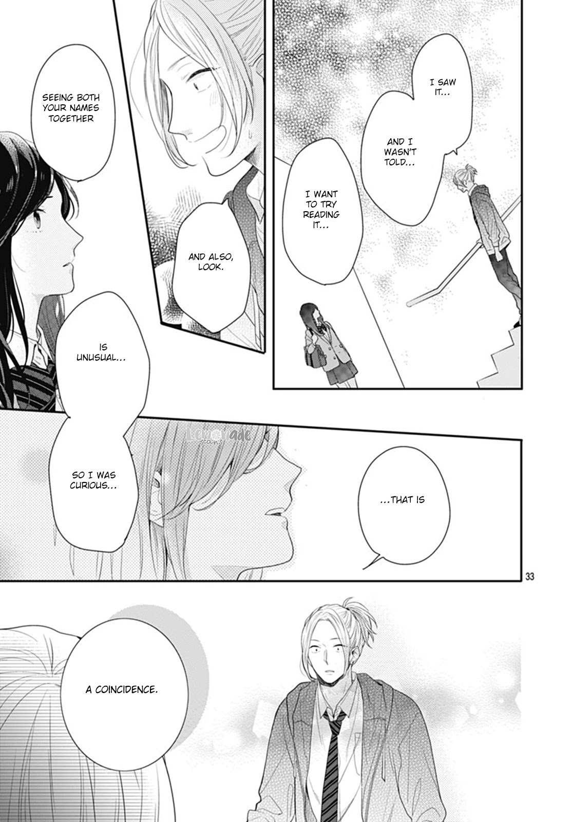 Koi wo Shiranai Bokutachi wa Chapter 11 page 34 - Chapter 11