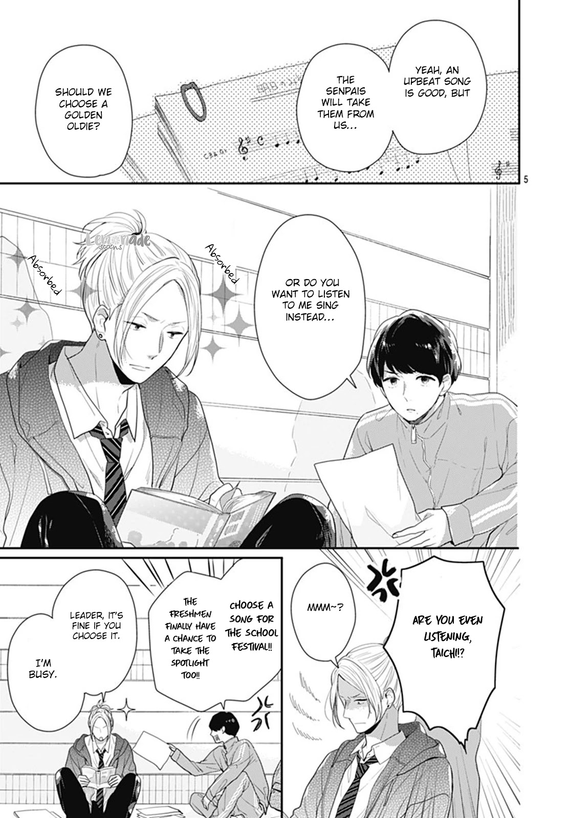 Koi wo Shiranai Bokutachi wa Chapter 11 page 6 - Chapter 11